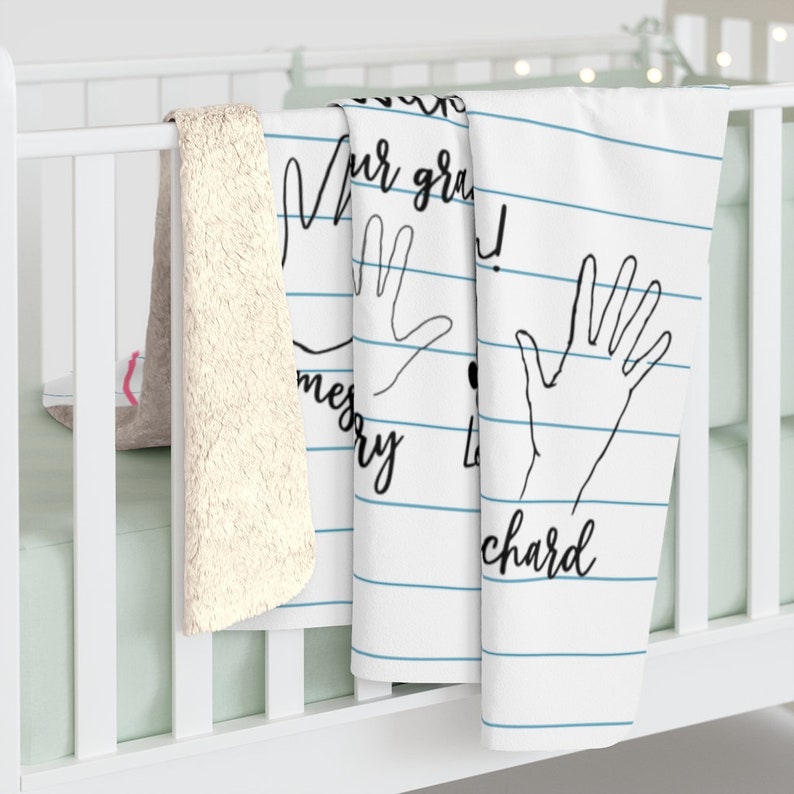 Love Letter Blanket Handwriting Blanket Custom Blanket Etsy