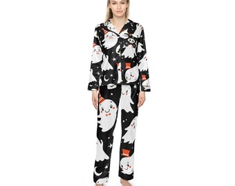elegante bloemen satijnen pyjama set Kleding Herenkleding Pyjamas & Badjassen Pyjamashorts en pyjamabroeken 