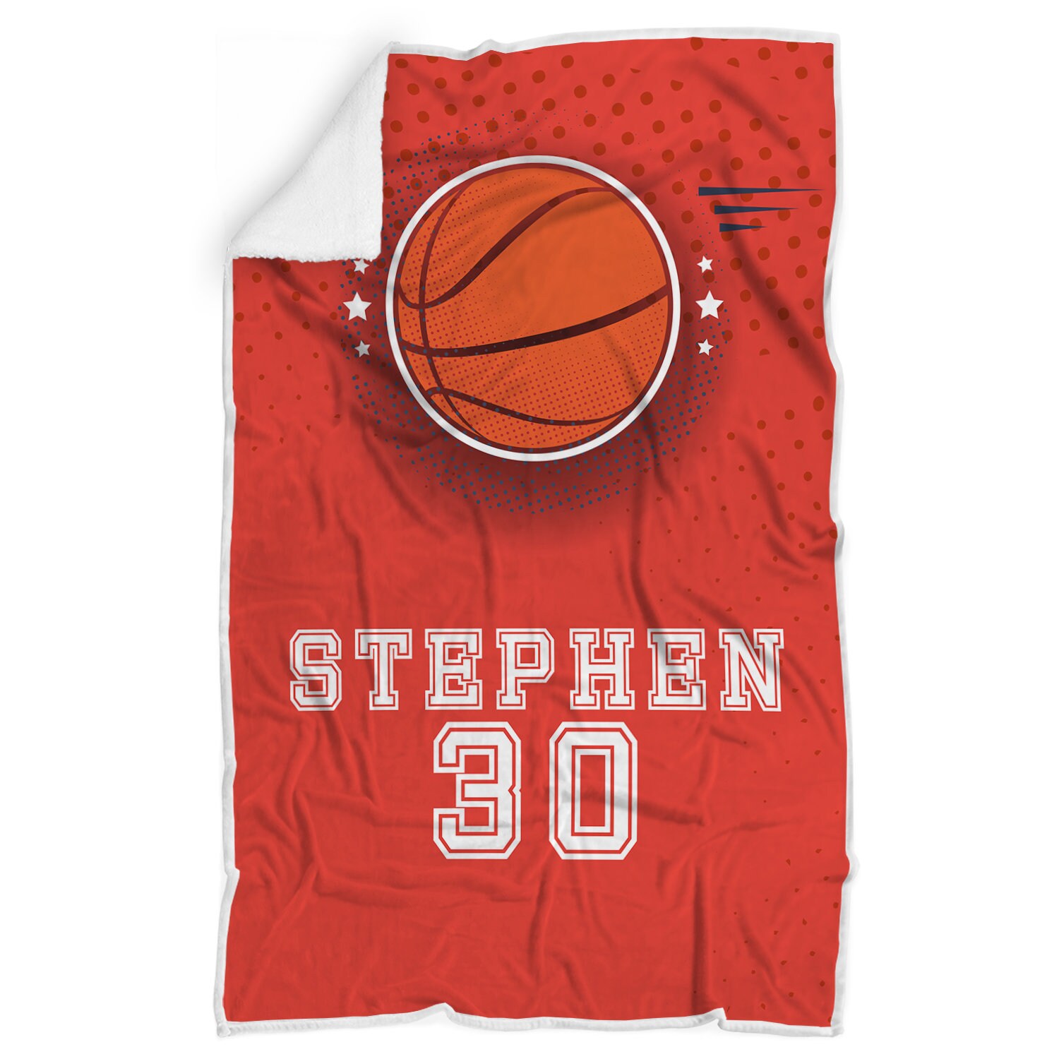 Basketball sports Blanket Personalized Basketball Fleece or Etsy
