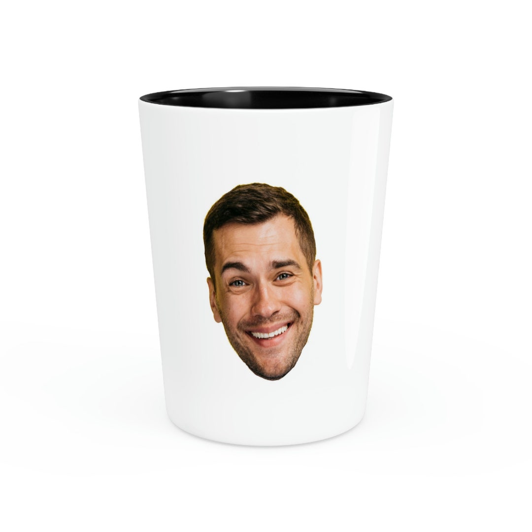 Photo Shot Glass, Custom Shot Glasses, Personalized Birthday Shot