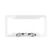 Cute license plate frame anime, Car decor Manga eyes License Plate Frame, black and white anime girl print license plate frame 