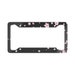 Sakura Blossom License Plate Frame, dark Japanese custom print Sakura Blossom flowers Sakura Blossom car License Plate Frame gift 