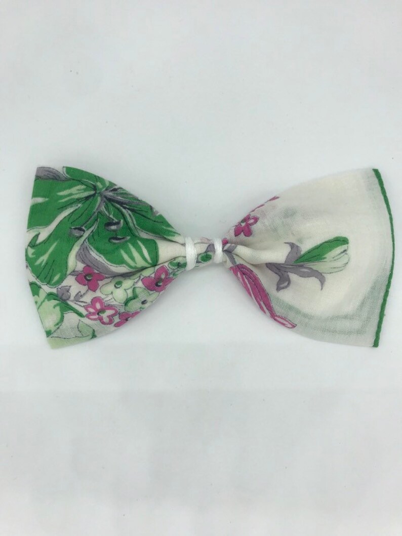 Vintage hankie bows
