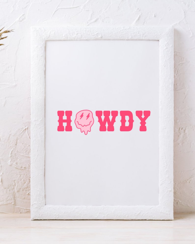 Howdy Drippy Smiley PNG Howdy Preppy PNG Trendy Hoodie - Etsy New Zealand