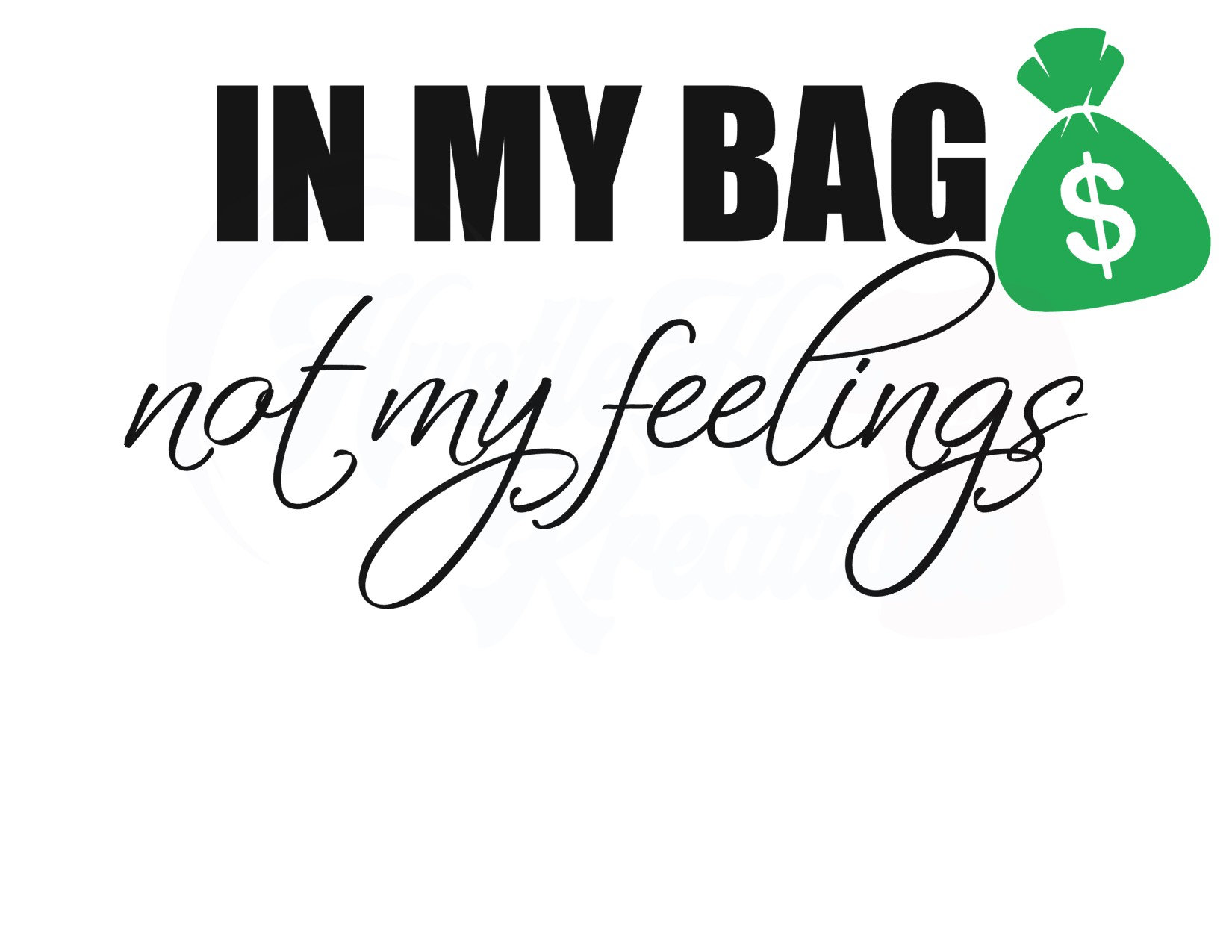 HHK in My Bag Not My Feelings Svg/png - Etsy