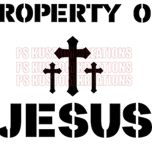 HHK Property of Jesus SVG & PNG
