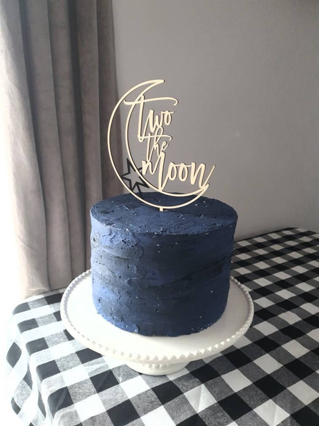 Gâteau d'anniversaire en bois - Maison Moon
