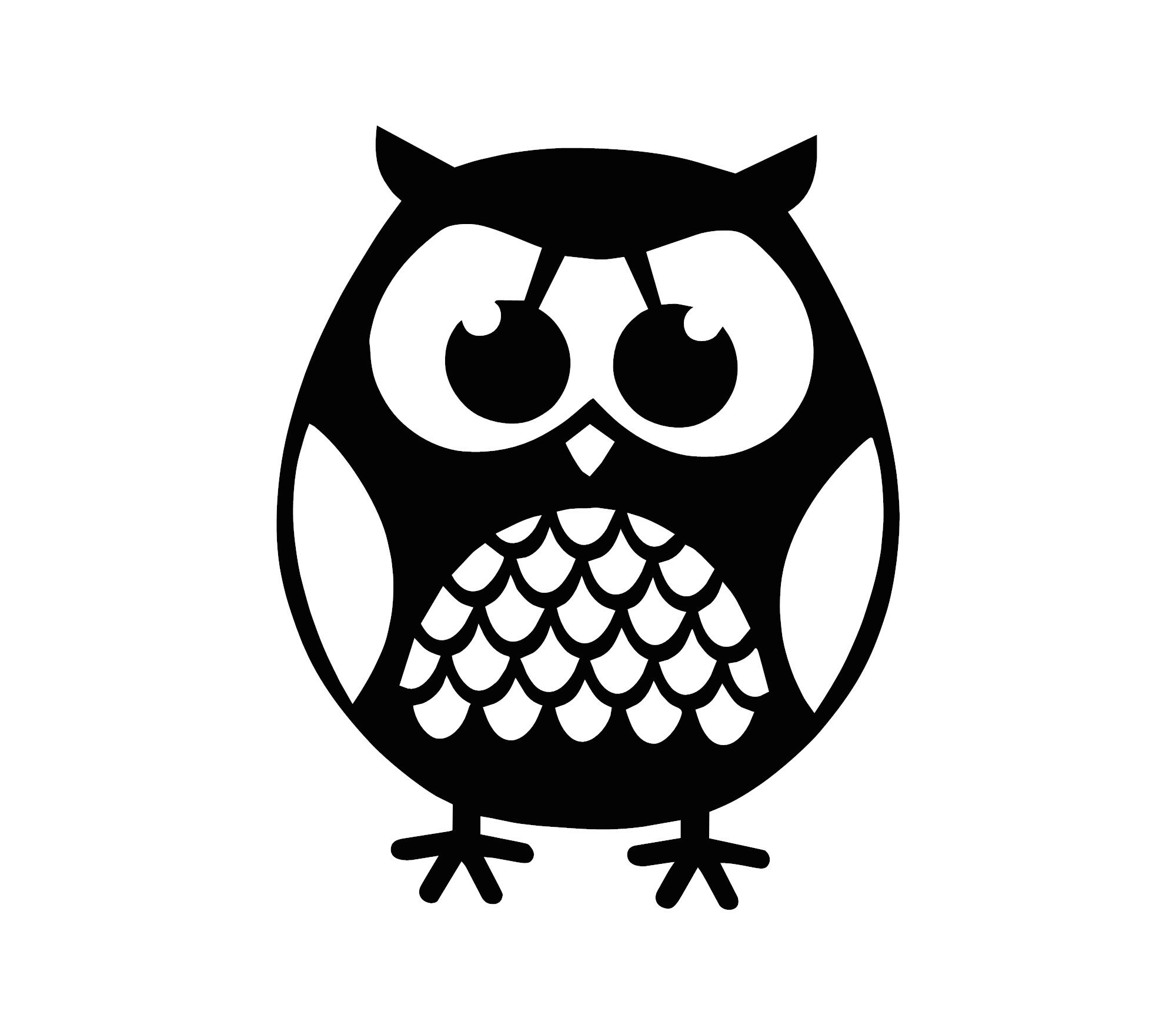 owl decal vinyl stickercute owl decalowl stickercar etsy