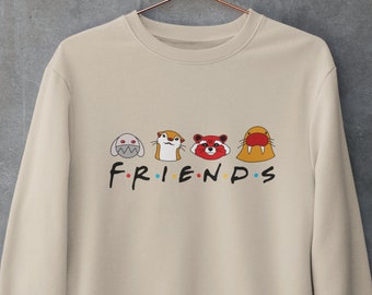 Sudadera Guardianes de la Galaxia Vol 3 Friends / Lylla Rocket Teefs and Floor / Lote 89 / DTG y Sublimación
