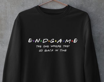 Marvel Avengers Endgame Sweatshirt | Infinity Stones | Friends crossover | Wandavision | Falcon and Winter Soldier | Disney Vacation