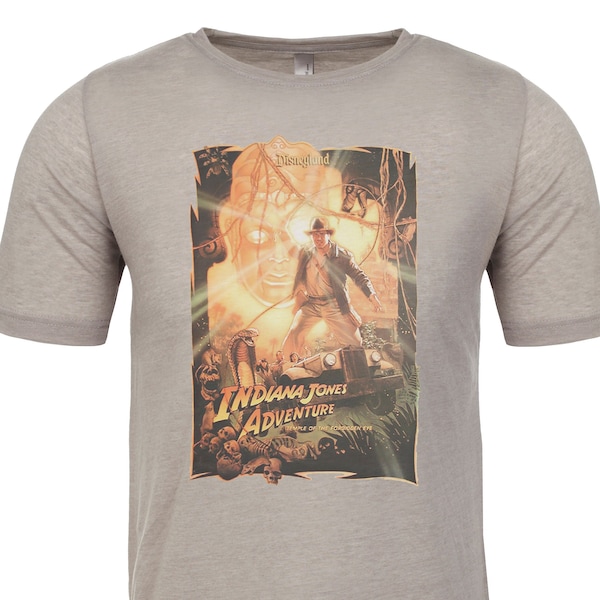 Disney Shirt | Indiana Jones Adventure | Original Disneyland ride poster | Temple of the Forbidden Eye | Vintage | Disney Vacation