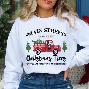 Disney Weihnachten Mickey Main Street Weihnachtsbäume LKW | T-Shirts und Sweatshirts