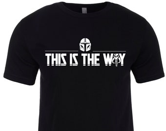 Star Wars Así es como mandaloriano camiseta