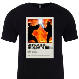 Star Wars Revenge of the Sith t-shirt | Anakin vs Obi-Wan