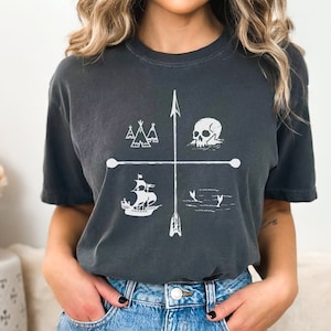 Disney Shirt - Neverland Shirt - Peter Pan Shirt - Neverland Karte - Lost Boys Shirt - tri-blend Shirt - Disney Urlaub