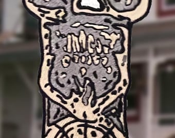 The Goonies Copper Bones Iron-On Patch | Custom Embroidered