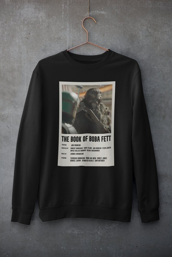 Star Wars Book of Boba Fett Sweatshirt With the Wookie Black - Etsy Canada