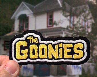 The Goonies Iron-On Patch | Custom Embroidered