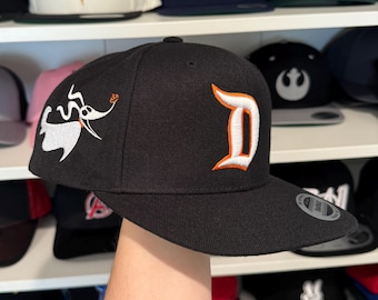 Zero the Ghost Dog Disneyland "D" Hats | Embroidered on Flex Fits, Adjustable "Dad" hats, and SnapBack Flat Bills
