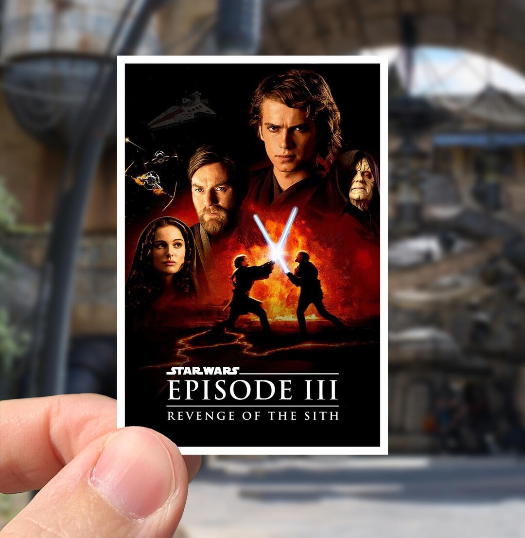 Star Wars III Revenge of the Sith Alternate Movie Poster | Anakin ...
