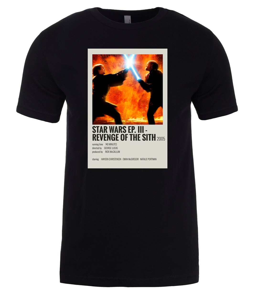 スターウォーズ シスの復讐 Tシャツ | アナキン vs オビ＝ワン - Etsy 日本