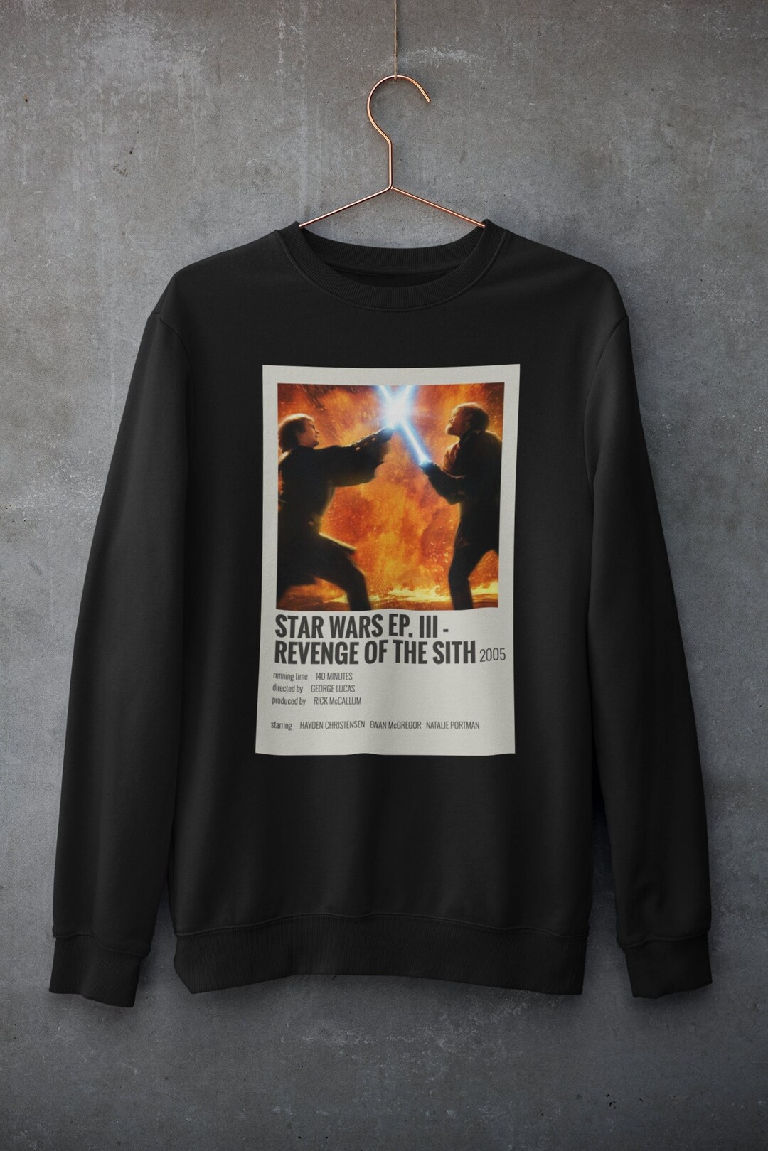 Revenge of the sith sweatshirt hotsell