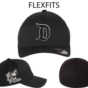 Disneyland D Steamboat Willie Musse Pigg 1928-kepsar | Broderade på SnapBack Flat Bills, FlexFits och justerbara "pappa"-kepsar bild 5