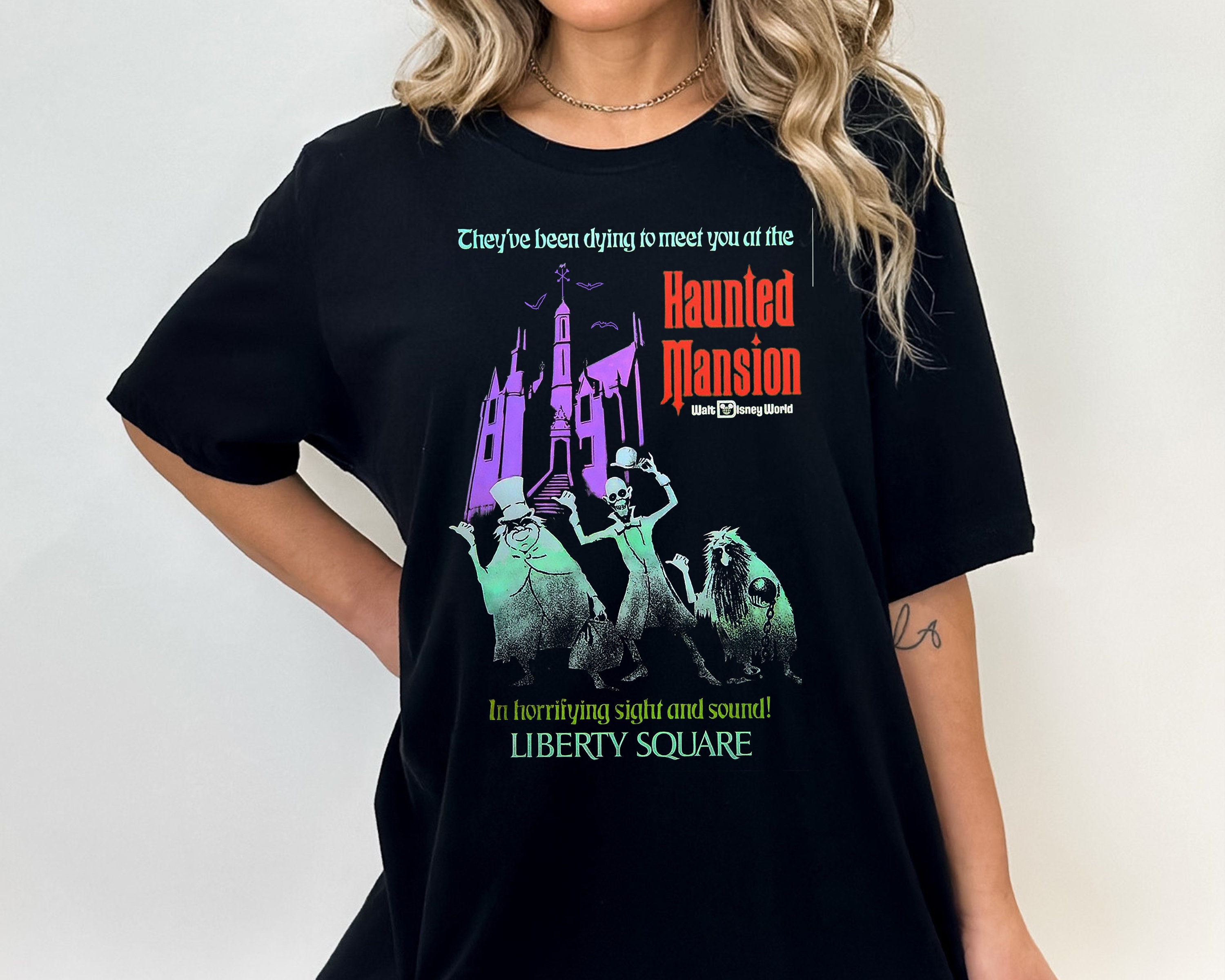 【Disney】Walt Disney World ホーンテッドマンション Tシャツ ディズニーワールド US公式 ホーンテッドマンション キャラ T