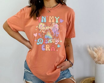 In My Disney Era T-Shirt and Sweatshirt | Vintage Style Comfort Colors Garment Dyed Apparel