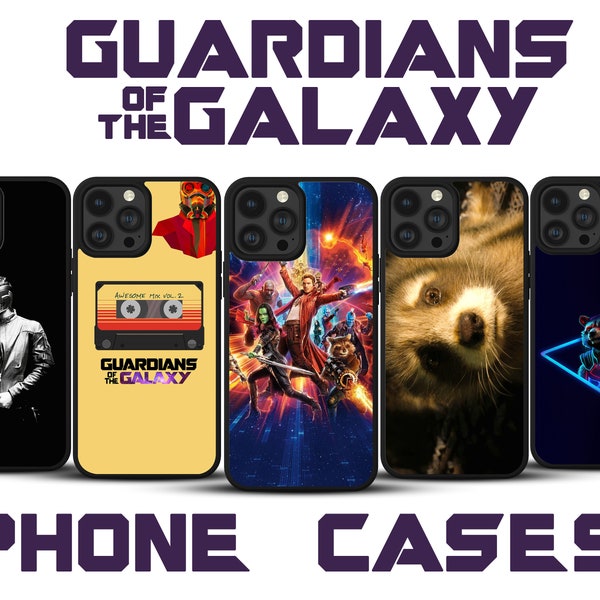Guardians of the Galaxy Phone Case (5 options) / Starlord Rocket Drax Groot Gamora Yondu Nebula Phone Cases for iPhones