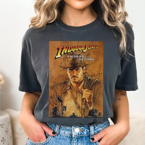 Indiana Jones and the Raiders of the Lost Ark Unisex T-Shirt | Classic Movie Poster