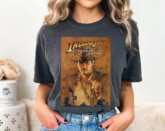Indiana Jones and the Raiders of the Lost Ark Unisex T-Shirt | Classic Movie Poster
