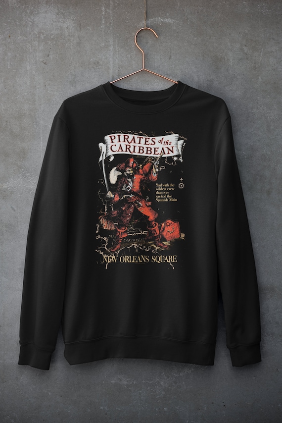 Disney Sweatshirt | Pirates of the Caribbean | Original Ride Disney Sweatshirt | Pirates of the Caribbean | Original Ride