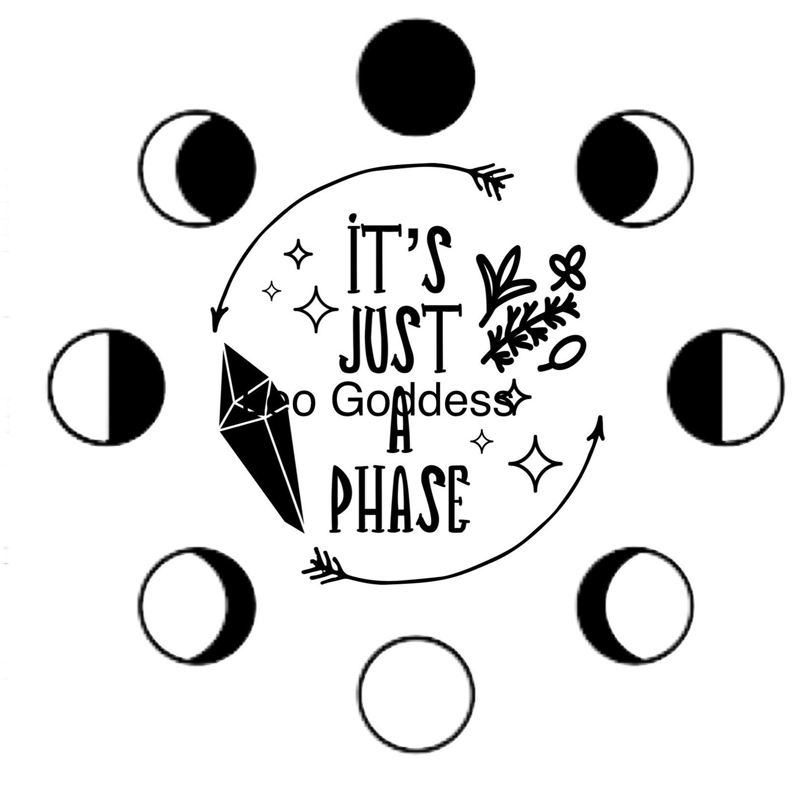 Its Just a Phase - Etsy