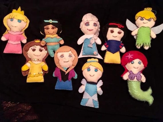 stuffed princess doll