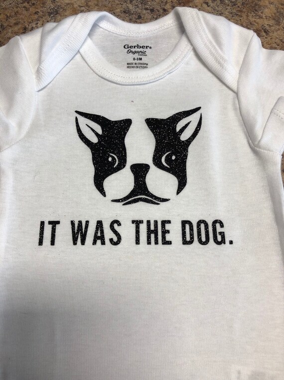 boston terrier onesie