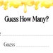 Printable Baby Shower Games, Guess How Many Honeycombs, Mommy to Bee ...