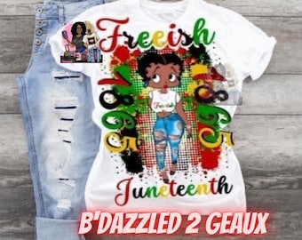 Free-ish since 1865 Betty Boop Women T-Shirts