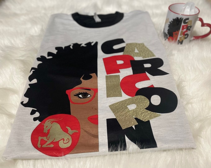 Zodiac Diva T-Shirt with Matching Coffee Mug!