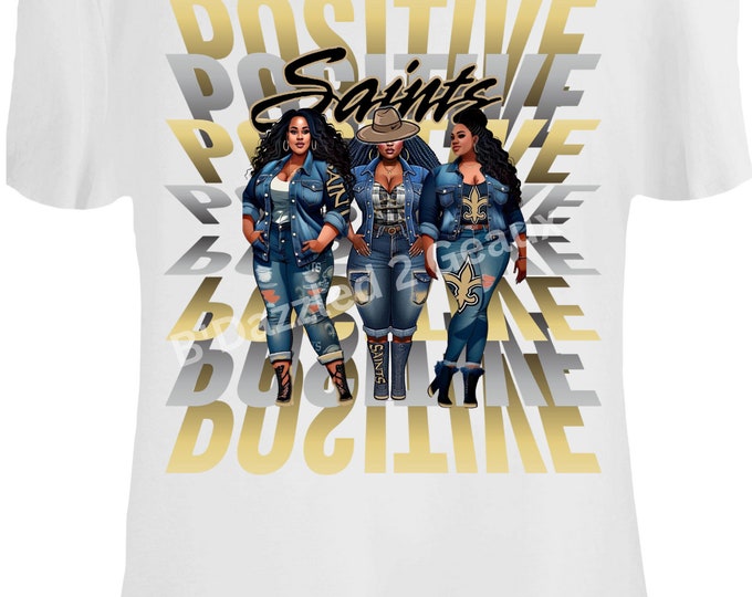 Positive Saints Vibes Trio Shirts