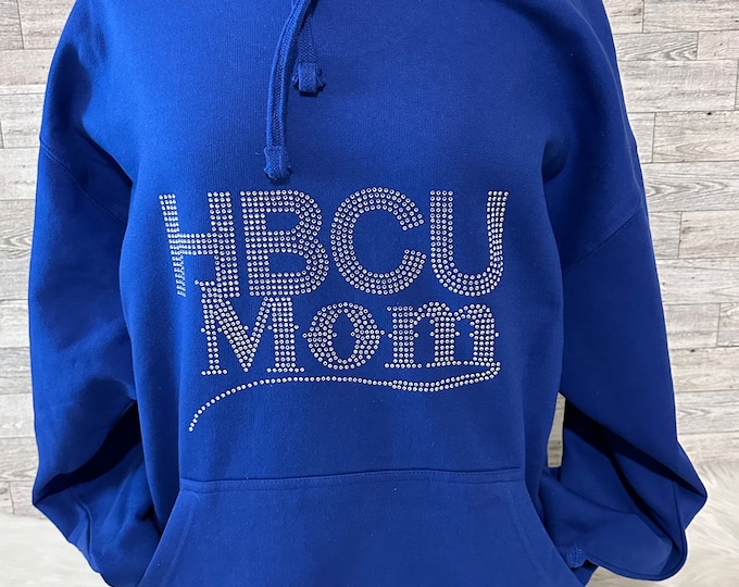 HBCU Mom Bling Bling Hoodie’s
