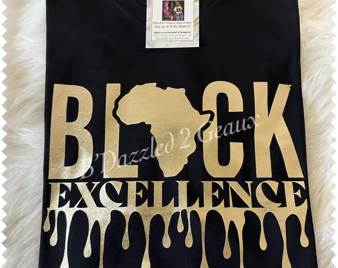 Black Excellence Women Juneteenth Freedom T-Shirts