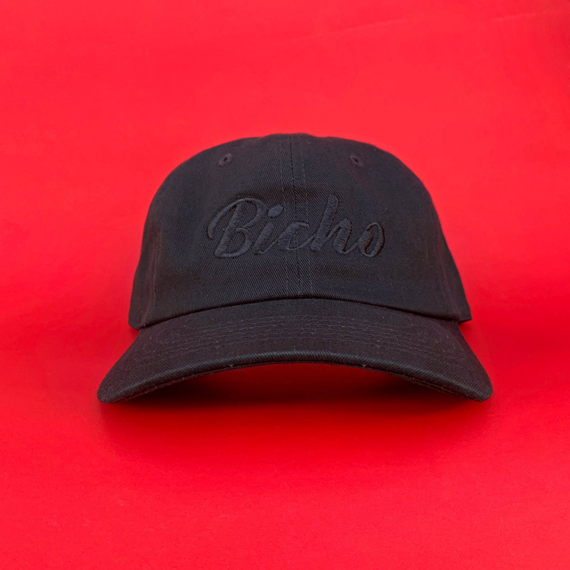Bicho, ALL BLACK, Salvadoreño, Dad Hat