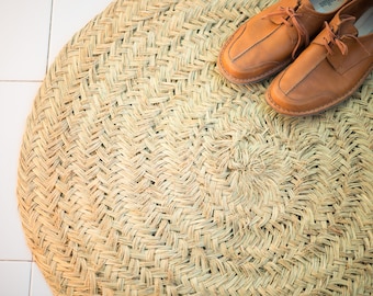 Natural Round Door Washable Mat Diameter 80 cm 31,5"