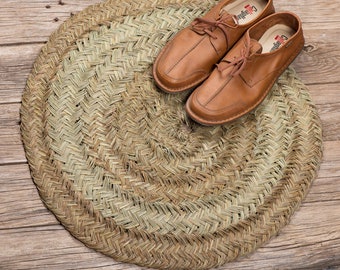 Natural Round Door Washable Mat Diameter 60 cm 23,5"