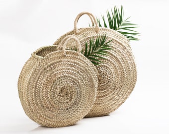 Round Straw Bag