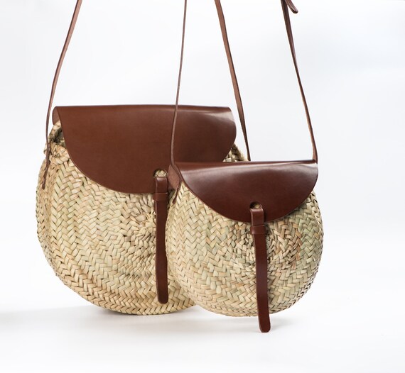 wicker crossbody bag