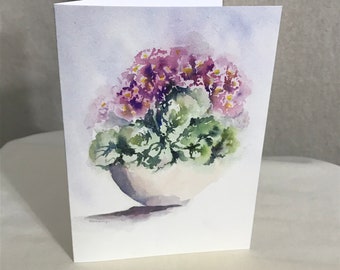 Primrose flowers blank notecards