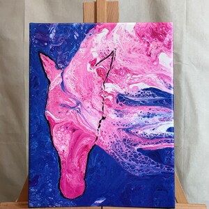 Pink Horse I Canvas Print
