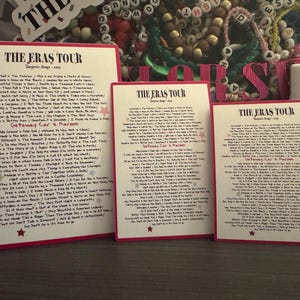 Eras Tour Surprise Songs 2023. Your Mashup colored and bold among the others. 3 stickers